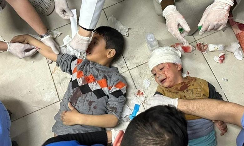 Euro-Med 10% of the Gaza Strips population killed injured or went missing