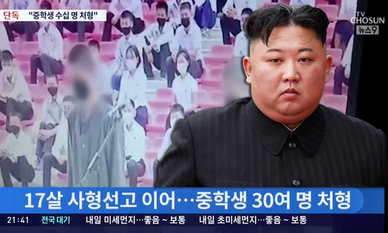 North Korea executes 30 teens for watching South Korean TV shows