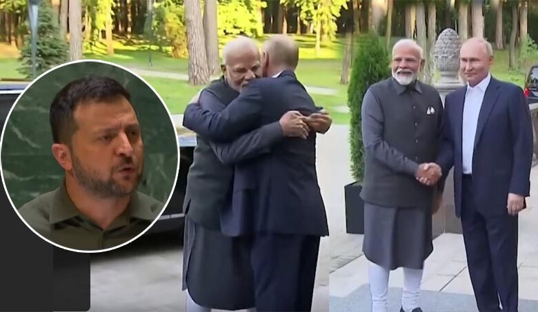 putin modi meet - zelenski