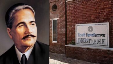 Delhi University Vice Chancellor Yogesh Singh refuses to teach about works of Allama Iqbal Delhi University