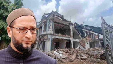 MP Govts demolitions State-Sponsored Communalism says Owaisi