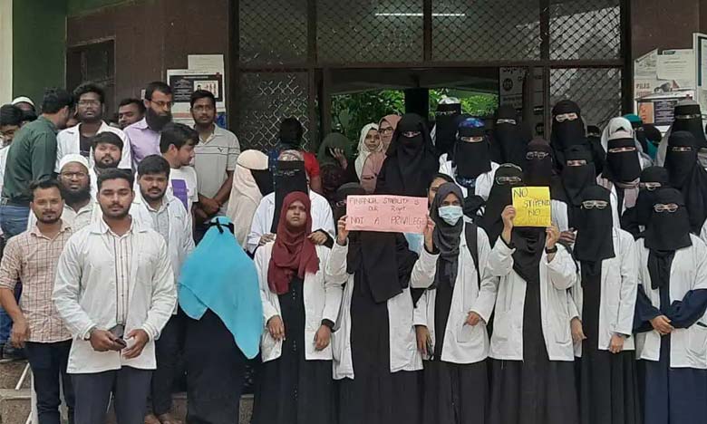 Nizamia Tibbi students protest over non-payment of stipends The students said they would wait for week and if it is not resolved they will go on an indefinite strike