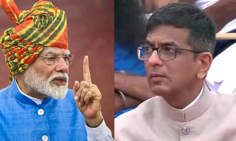 Prime Minister was speaking on UCC CJI started listening carefully see what Chandrachud expression was like