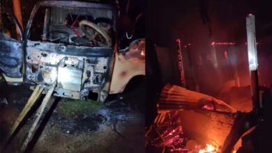 Ruckus after idol vandalism in Kali temple in Tripura dozens of houses set on fire