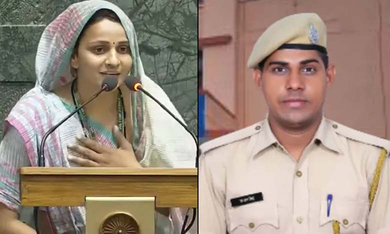 The MP for whose security her husband is deployed Alwar SP appointed PSO