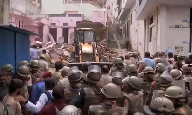 Udaipur: Bulldozer Action In City After Stabbing Incident Triggers Communal Tensions
