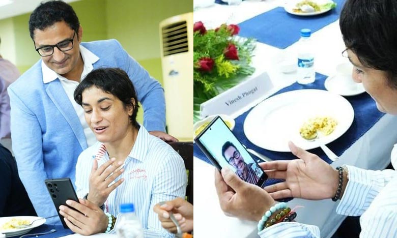 Aamir spoke to Vinesh Phogat on video call