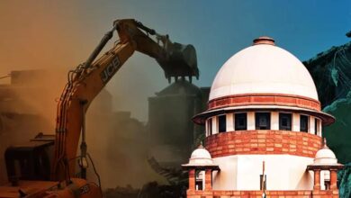 Bulldozer action illegal. No one's house can be demolished just because he is accused. The Supreme Court will issue guidelines