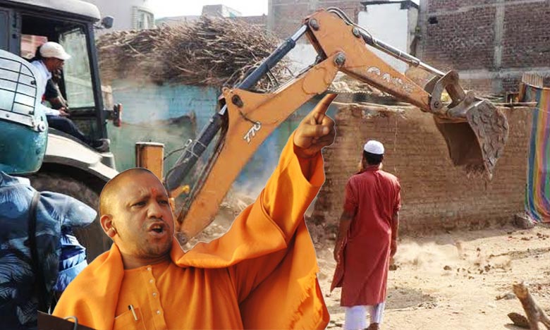 Bahraich violence Bulldozer will run on the houses of the accused officers put notice on 23 houses