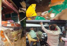 Bus hits tempo in Dholpur Rajasthan 11 people including 8 children die in tragic accident