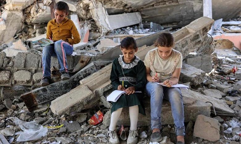 Education system in Gaza is on the brink of collapse 11600 children martyred 8 lakh students deprived of education