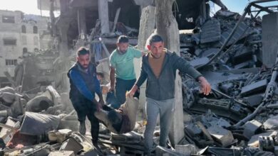 Gaza A 5-story building was destroyed in an Israeli attack in Beit Lahia 93 Palestinians were martyred