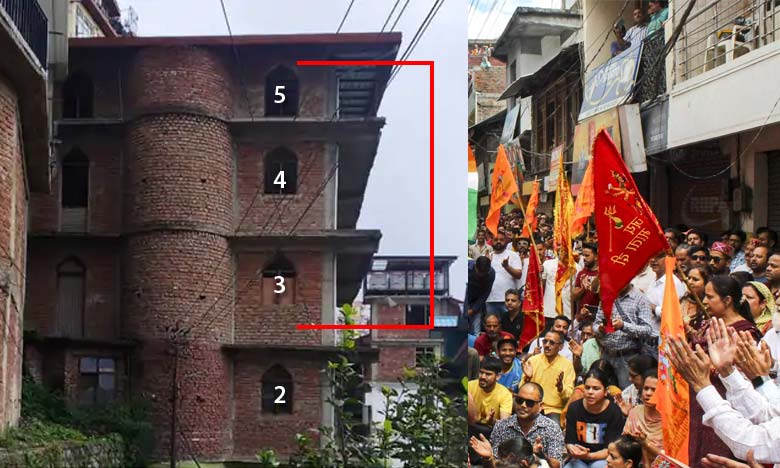 Interim order of Municipal Corporation Commissioner Court to demolish 3 floors of Sanjoli Masjid in Shimla