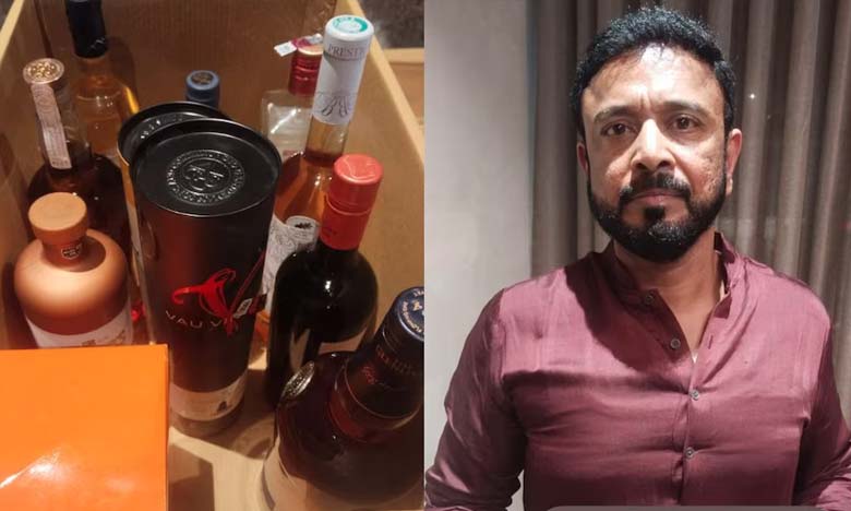 Police raid KTRs brother-in-laws party use of illegal liquor