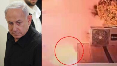 Attack on Israeli Prime Minister Netanyahus home Fireballs hit courtyard second target in a month