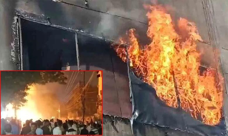 Heavy explosion in Jubilee Hills area of ​​Hyderabad