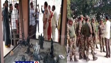 Hyderabad: Trouble in Shamshabad after locals vandalise idols in temple