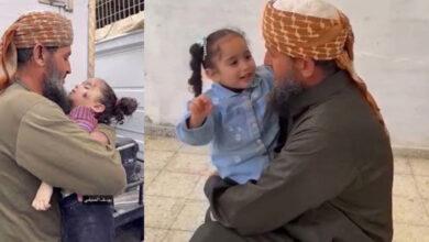 After his three-year-old granddaughter in Gaza elderly grandfather Khaled Nabhan was also martyred by Israeli forces