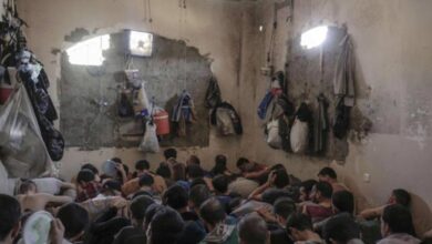 Dozens of Palestinian prisoners released from Syrian jails