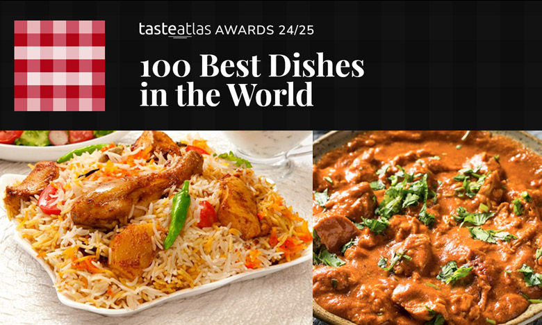 Hyderabadi biryani three other Indian dishes in worlds top 100