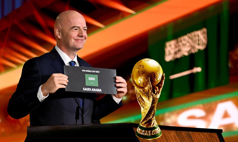 Saudi Arabia selected to host 2034 FIFA World Cup