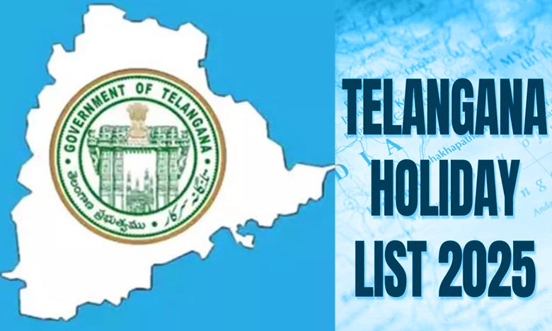 Telangana Government announces 2025 holidays list