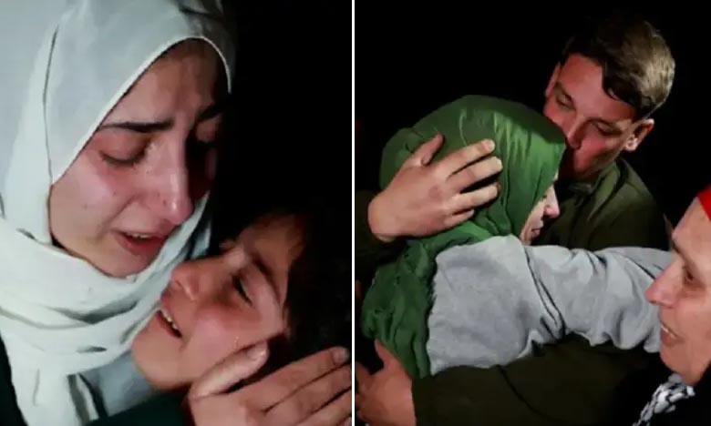 90 Palestinian prisoners released from Israeli jails arrive in Gaza