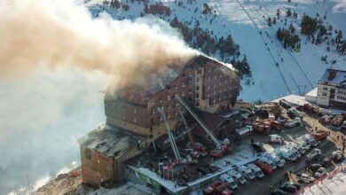 Fire at Turkish resort 66 people burned to death