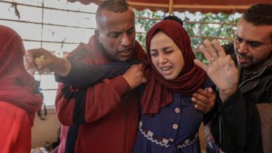 The family killed moments before the ceasefire in Gaza